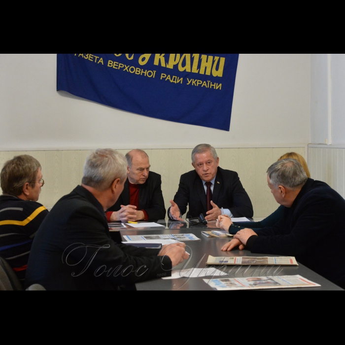 19 січня 2018 голова Партії промисловців і підприємців України Анатолій Кінах у редакції «Голосу України».